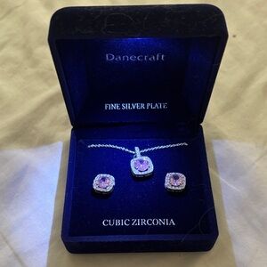 Earring and necklace match